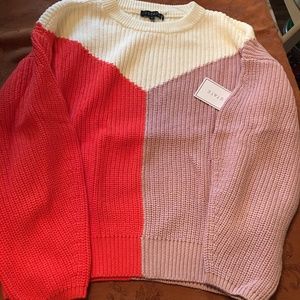 NWT 1 State cotton sweater